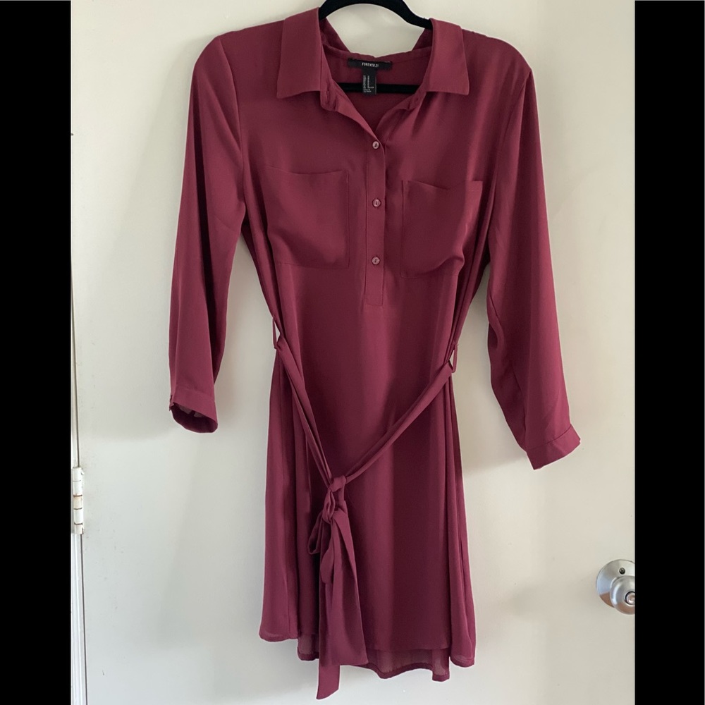 Super lightweight shirt dress